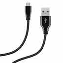 ZGEAR 4' MICRO USB DATA CABLE BK EA