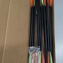18Pcs 20 Inch Crossbow Bolt Hunting Carbon Arrows, 22 inch