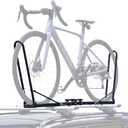 Upright Roof Bike Rack Mount, 2 Arms, Rooftop Bike Carrier for SUV CAR