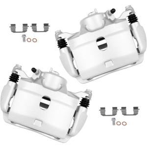Cciyu Front Left & Right Brake Calipers Assembly w/Bracket 19B2660 19B2661 For Acura For ILX,For Honda For Accord/For Civic/For CR-Z/For Fit