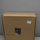 Pre-lit Christmas Wreath 26 Inch, Christmas Village House Wreath with Ornaments & Bow Decoration for Home Front Door Porch Wall Winter Xmas Holiday Decor