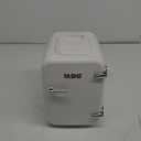 YASHE Mini Fridge, 4 Liter/6 Cans Small Refrigerator for Skincare, 110V AC/ 12V DC Thermoelectric Cooler and Warmer for Drink Office Dorm Bedroom Car, White