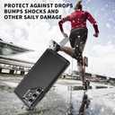 for Galaxy S25 Ultra Case [Shockproof] [3-Layer] [Without Screen Protector] Full Body Protection Rugged Heavy Duty Cover Case for Galaxy S25 Ultra 5G,Black