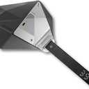 Aulumu A39 Geometric AirPods Pro 3 Case with Lock | Protective Cover with Nylon Buckle | Alloy Armour | Compatible with Apple AirPods Pro 3rd Generation Case (2025)  Black