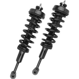 KUSATEC 171124x2 Front Pair Complete Struts Shock Absorber fit for Ford Explorer; Mercury Mountaineer 2006-2010, Left/Right Struts with Coil Spring Assemblies