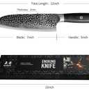 2 x ENOKING 7" Professional Chef Knife  High Carbon Stainless Steel, Ultra-Sharp Japanese Kitchen Knife for Precision Cutting, Ergonomic Handle for Balance and Control, Perfect for Home & Restaurant Use