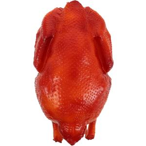 LOGOFUN Realistic Roast Chicken Model Artificial Cooked Turkey Prop Faux Fried Ornament for Thanksgiving Kitchen Display Food Simulation Decoration 19.00X12.00X10.00cm/7.47X4.72X3.93in