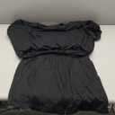 Womens 2 Piece Shorts Sets Summer Bubble Crop Tops Casual Loose Lounge Set 2026 Travel Outfits (Medium, Black)