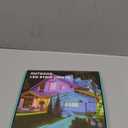 zoegi Outdoor LED Strip Lights Waterproof,Music Sync RGB IP68 Outside Led Light Strips Waterproof with App and Remote,Exterior Led Rope Lights for Deck,Balcony,Roof,Garden,Pool (50FT)