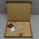 ROBOTIME 3D Puzzles for Adults Wooden Puzzle London Tour Bus DIY Model Kit to Build Educational Brain Teaser Toy for Craft Decor Gift