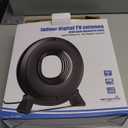 TV Antenna Indoor for Local Channels, 2025 Long Range Antenna for Smart TV 360 Reception,Digital TV Antenna for All Smart/Old TVs, Supports 4K 1080P HD VHF UHF