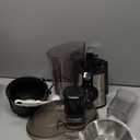 Hamilton Beach 67601 Big Mouth Juice Extractor, Black (Discontinued)