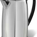 Farberware 12 Cup Electric Coffee Percolator, Coffee Maker with Stainless Steel Basket, Automatic Keep Warm, No-Drip Spout