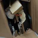 Black End Table Set of 2 with Charging Station, Side Table with USB Ports and Outlets, Black Nightstand, 3 Tier End Table with Storage Shelf for Living Room, Bedroom