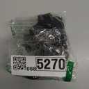 Auto Flip Lid Replacement for Nalgene 32 oz 53mm Wide Mouth Bottles, 32 oz Wide Mouth Lid for Nalgene Accessories, Replacement Cap with Handle, Black