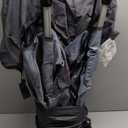 PRObebi Portable Pop Up Playpen for Babies and Toddlers - Grey Lightweight Outdoor Play Yard with Three Sun-Shade - Beach and Indoor Use with Travel Bag