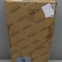 Pendulum Wall Clock Battery Operated - Wooden Hanging Grandfather Wall Clock with Pendulum - Quiet & Non-Chiming, Real Wood - Decorative for Living Room Decor, Office & Home Dcor Gift 23.5x9.75 (Classic Dark Brown)