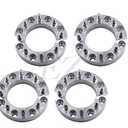 ezaccessory 4 Wheel Adapters 8x180 to 8x6.5 (8x165) Fits Chevy GMC 2500 3500 Siverado Sierra 8 Lug 2011+ & Mount Wheels from Chevy GMC 8 Lug Prior to 2011 | 1.5" Thick