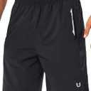 NORTHYARD Men's Running Athletic Shorts 5"/ 7"/ 9" Workout Gym Short Tennis Quick Dry Active Sport Hiking Basketball (Large, Black)