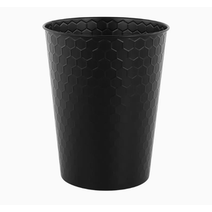 Stainless Steel Bathroom Open Top  Waste Paper Basket 10"