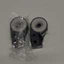 Compatible Label Tape Replacememt for M21-375-499-Black on White 3/8" High Adhesion Nylon Cloth-16' Length-0.375" Width- 2 Pack Compatible with BMP21 Plus/LAB Label Printers