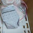 Wooden Baby Doll Crib, Doll Bed with Storage & Bedding, Doll Furniture | Wooden doll crib with bedding, storage space, hanging bag and hooks, perfect doll furniture for 18-21 inch dolls., 22 x 10.8 x 21.3 inches