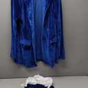 ATTBEA Blue 60s Costume Groovy Costumes Swinge rFor Men 1960s Movie Halloween CostumesSpy Costume Adult (2XL)