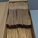 Tenceur 100 Pcs Christmas Gift Bags Bulk with Handles Reusable Kraft, Holiday Vintage Small Paper Christmas Bags for Gifts for Xmas Stuffer Candy Present Wrapping, 8.27 x 5.91 x 3.15 Inches (Brown)