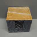 VITVITI Disposable Face Towel Holder Box, Acrylic Facial Towel Container for XL Clean Skin Club, Large Disposable Face Towels Storage with Bamboo Lid, for Bathroom, Vanity Makeup, Gray  