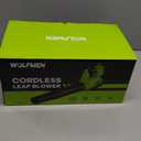 Leaf Blower, Electric Cordless Leaf Blower with 2 Batteries and Charger, 2 Speed Mode, Lightweight Cordless Blower for Blowing Leaves, Patio Cleaning, Blowers for Lawn Care and Dust