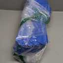 Ultrawall Wall Mounted Storage Bins, Plastic Hanging Storage Organizer Bins, Garage Tool Storage System for Screws, Nuts, Bolts, Nails, and Small Hardware Parts, 12x Bins & 3x Rails, Blue