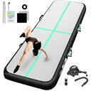 VIYAU Air Tumbling Mat Tumble,10ft Inflatable Gymnastics Air Mat for Gymnastics Training/Home Use/Yoga/Water Gymnastics With Pump