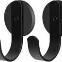 FYY Magnetic Wreath Hanger, 4 Pack Heavy Duty Magnets with Hook for Refrigerator, Christmas Decoration Magnetic Hooks for Metal Front Door, Cruise Hook Hanger for Hanging Cabins Grill Coat Pattern 3