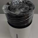 3L Mist-Free Evaporative Humidifier for Bedroom, Top Fill Humidifier Work with Tap Water, Touch Control,USB Powered, Sleep Mode, Night Light,18H Timer, Easy-Clean Design for Home Office (Black)