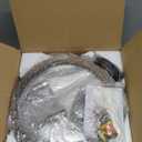 Farmhouse Chandelier, Modern Hanging Pendant Lighting, 4-Light Rustic Ceiling Light Fixture, Vintage Chandelier for Hallway Foyer Dining Room Entryway Kitchen Island Bedroom