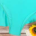 One Piece Swimdress for Women Tummy Control Bathing Suit Vintage Skirt Design Modest Full Coverage 2025 Swim Dress Lakeblue Medium