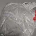 TNIKSKY 30inch Christmas Tree Plush Skirt Faux Fur Christmas Tree Skirt White Plush Skirt for Holiday Tree Ornaments Decoration Merry Christmas 73-75cm