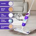 5X Cleaning Power Mop Pads Compatible with Swiffer PowerMop, Disposable Mopping Pad Refills for Cleaning, Multi-Surface Wood Floor Replacement Pads (32)