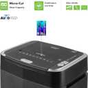 Aurora Professional Grade 150-Sheet Auto Feed Micro-Cut Paper and Credit Card Shredder/60 Minutes Continuous Run Time