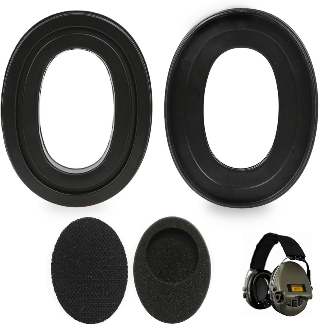 Gel Earpads Replacement Compatible with MSA Sordin Supreme Pro X, Hygiene Set for Sordin Supreme Active Ear Defenders Series