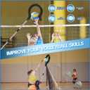 Volleyball Spike Trainer with Adjustable Height & Real Ball Feel - Hitting Training Equipment for Spiking,Jumping, and Serving Practice -Lightweight,Non-Slip Design/Durable- Perfect for Beginners/Pros