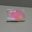 ZAFUL Bikini Sets for Women Bow Knot Tie Back Sexy Two Piece Swimsuits Triangle High Cut Bathing Suit Velvet String Swimwear (Small, Magenta)