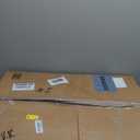 GENIMO 8x10 Area Rugs for Living Room, Machine Washable Non Slip Vintage Rugs, Low Pile Lightweight Chenille Print Rug for Bedroom, Dining Room, Home Office, Slate Gray