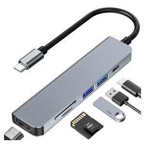 ZGEAR 5 Port USC C TO C AMP 2A W/1 HDMI