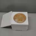 RORIANO Cracks Amber Glass Shade, Lighting Fixture Accessory Lampshade Glass Replacement with 1-5/8-inch Opening Fitter