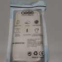 OAOA Magnetic Engraved Case Compatible with iPhone 17 Case, Compatible with Magsafe, Camera All-Round Protection, Slim Liquid Silicone Phone Case for Women Girls, Stone Flower