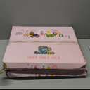 Extra Large Toy Box Chest, Collapsible Storage Organizer with Lids, Sturdy Cartoons Toybox for Boys Girls, 26"x13"x16" Kids Storage Bin Box Baskets for Living Room, Playroom, Nursery (Cherry Red)