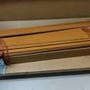 2" Slats Wood Blinds for Indoor Windows: Solid Wooden Blackout Blind&Shades, 31.5"W x 36"H