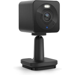 Wyze Cam OG Indoor/Outdoor 1080p Wi-Fi Smart Home Security Camera with Color Night Vision, Built-in Spotlight, Motion Detection, 2-Way Audio, Compatible with Alexa & Google, Black, Free Expert Setup