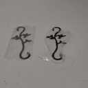 Hummingbird Bird Feeder Hanger Hooks for Outdoors Hanging, Shepherds Hanging Plant Hooks, S Garden Fence Hooks for House, Wind Chimes, Flower Basket(2PCS)